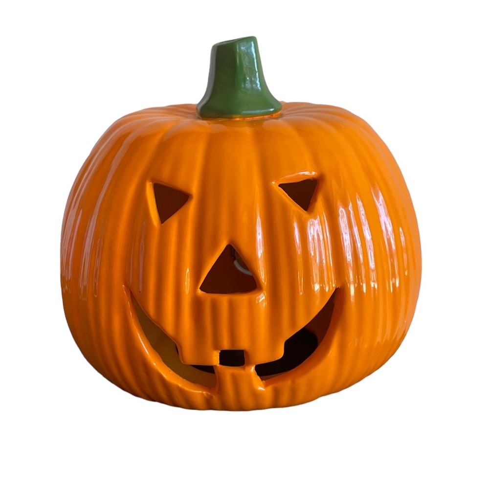 Ceramic Pumpkin jackolantern